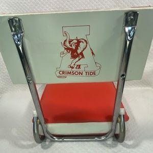 University of Alabama Vintage Stadium Folding Compact Carry On Seat